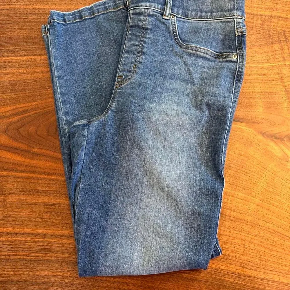 Spanx shaping jeans medium wash